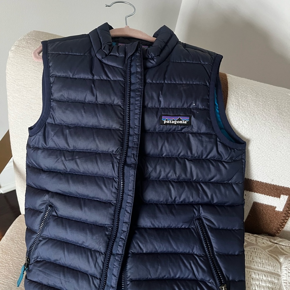 Patagonia Navy Puffer Vest